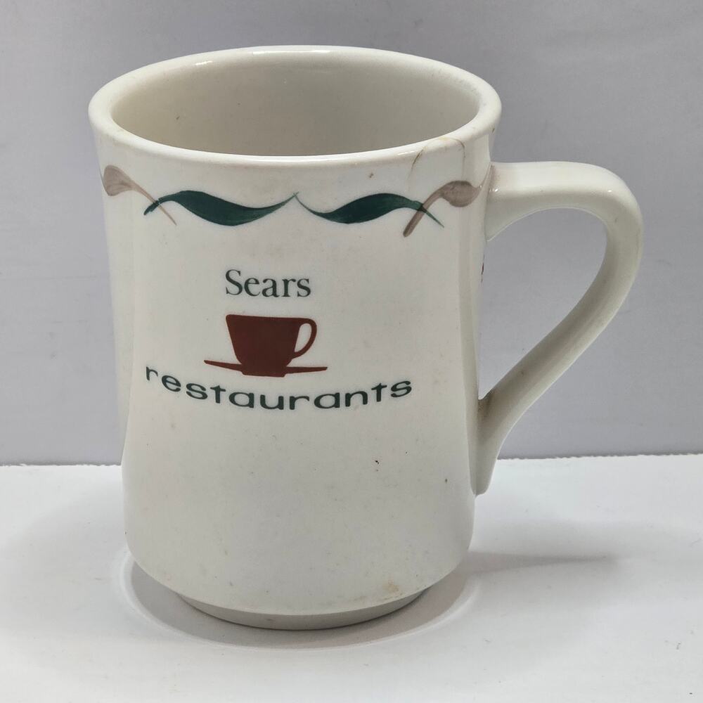 Sears Restaurants Syracuse China Coffee Mug 1974 Vintage Restaurant Ware USA